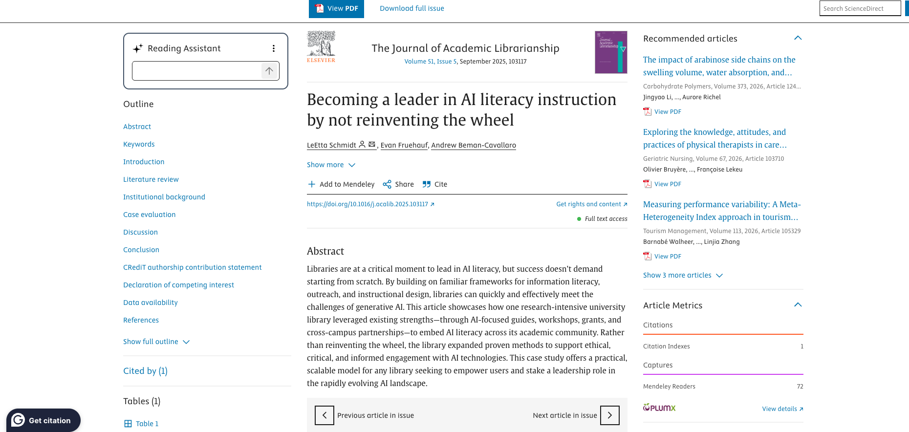 Becoming a Leader article screenshot
